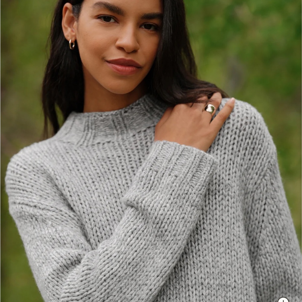 Jenni Kayne Moritz Mockneck sweater